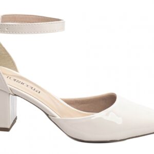Sapato Scarpin Off White [606B]