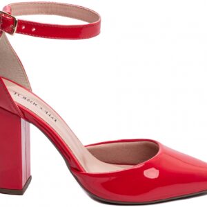 Sapato Scarpin Vermelho [65-03F]
