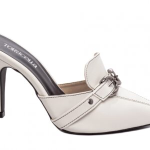 Sapato Scarpin Mule Off White [67055C]