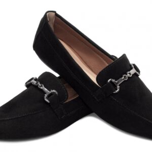 Mocassim Feminino Bico Alongado Preto [70.018A]