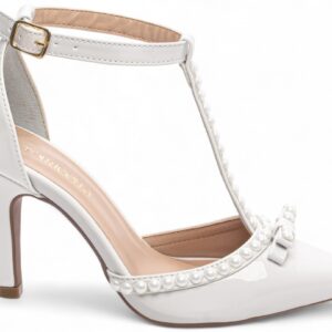 Sapato Scarpin Off White [66058G]