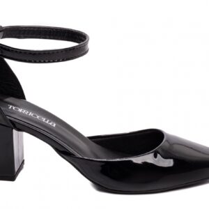 Sapato Scarpin Preto [606A]