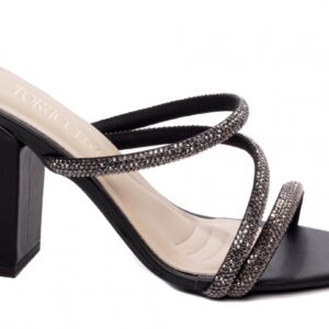 Sandália Tamanco Feminino Preto [8095A]