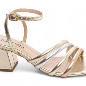 Sandália Feminina Dourado [13.202B]