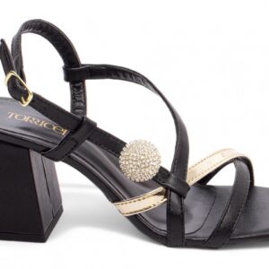 Sandália Feminina Preto [12.108A]