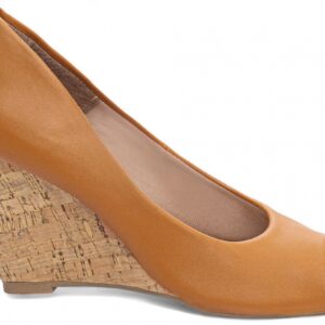 Anabela Plataforma Cunha Feminina Caramelo [105D]