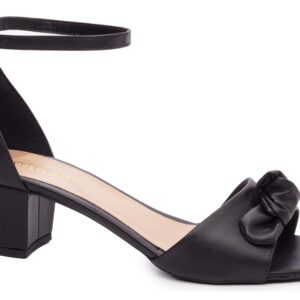 Sandália Salto Bloco Grosso Baixo Arrasadora Preto [7050-6379-137LA_AR]