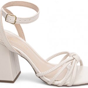 Sandália Feminina Off White [104E]