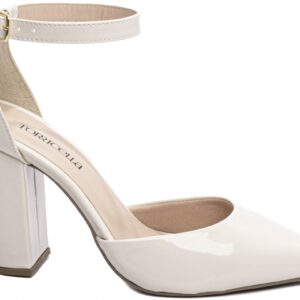 Sapato Scarpin Off White [65-03B]