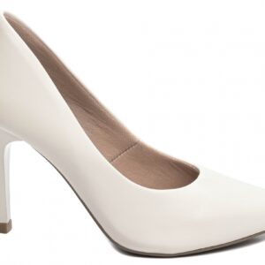 Sapato Scarpin Off White [65-02B]