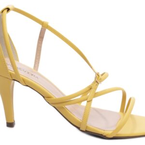 Sandália Salto Fino Ato Arrasadora Amarelo [AR200-06D_AR]