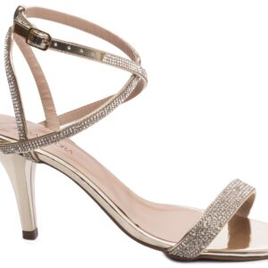 Sandália Salto Fino Ato Arrasadora Dourado [AR200-07B_AR]