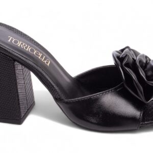 Sandália Tamanco Feminino Preto [204A]