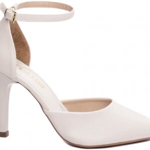 Sapato Scarpin Saia e Blusa Off White [9200-117C]