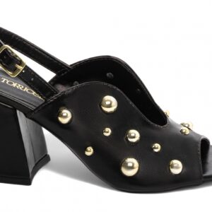 Sandália Ankle Boot Feminina Preto [778A]