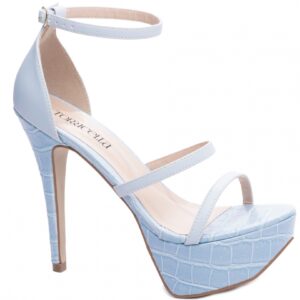 Sandália Meia Pata Feminina Azul [1.204C]