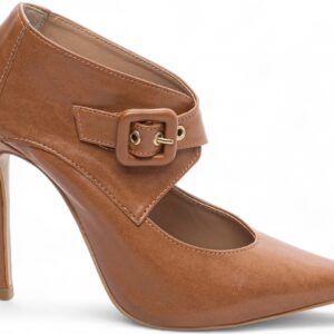 Sapato Scarpin Salto 12 Caramelo [80008B]