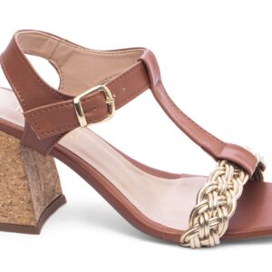 Sandália Feminina Caramelo [45097C]