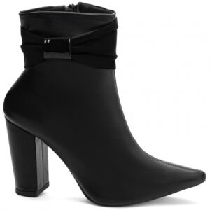 Bota Bico Fino Feminina Preto [65-15A]