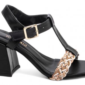 Sandália Feminina Preto [45097A]