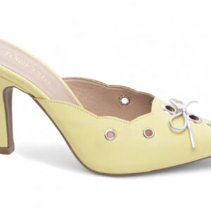 Sapato Scarpin Mule Amarelo [67078C]