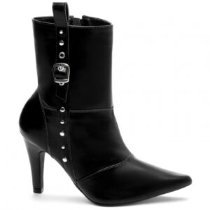 Bota Bico Fino Feminina Preto [67094A]