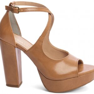 Sandália Meia Pata Feminina Caramelo [1000B]